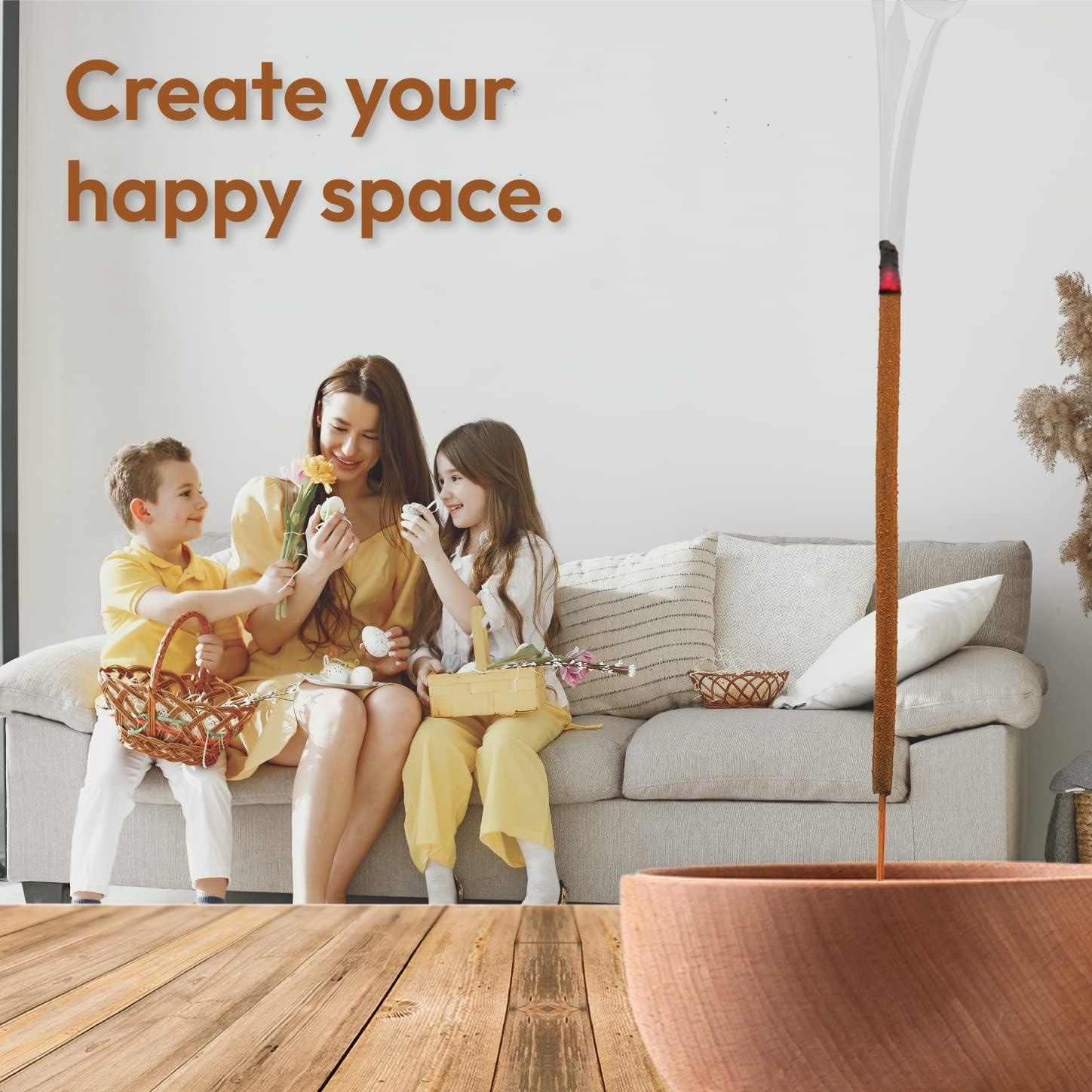 Paquete de 6 Inciensos Masala HEM - Salvia, Palo Santo y Más