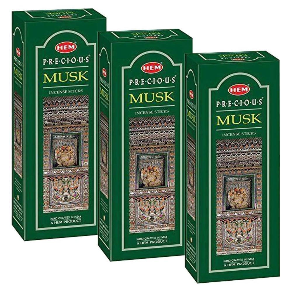 Incienso de Almizcle HEM - 360 Varillas en 3 Cajas