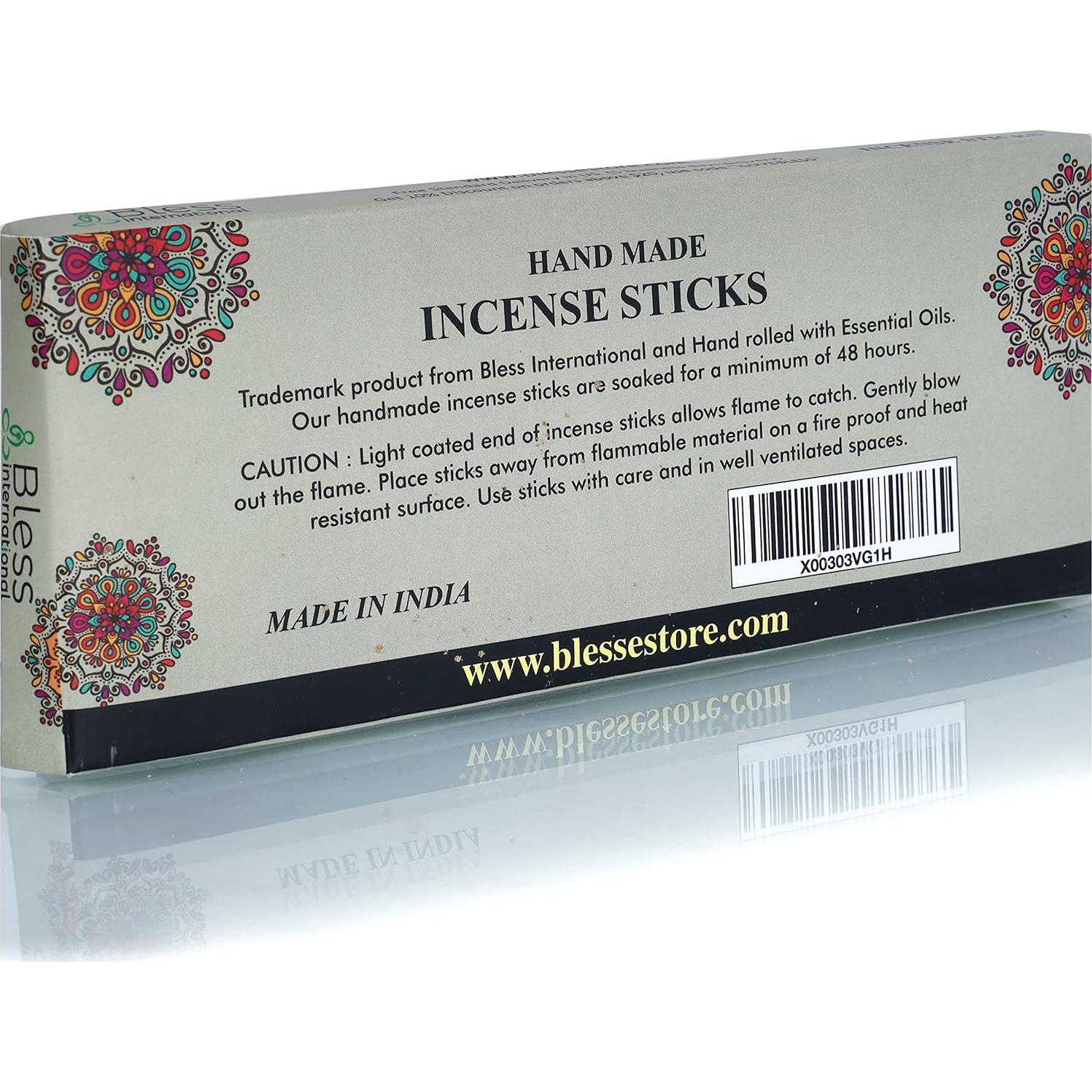 Incienso Natural Bless International Salvia Blanca 100 Palos