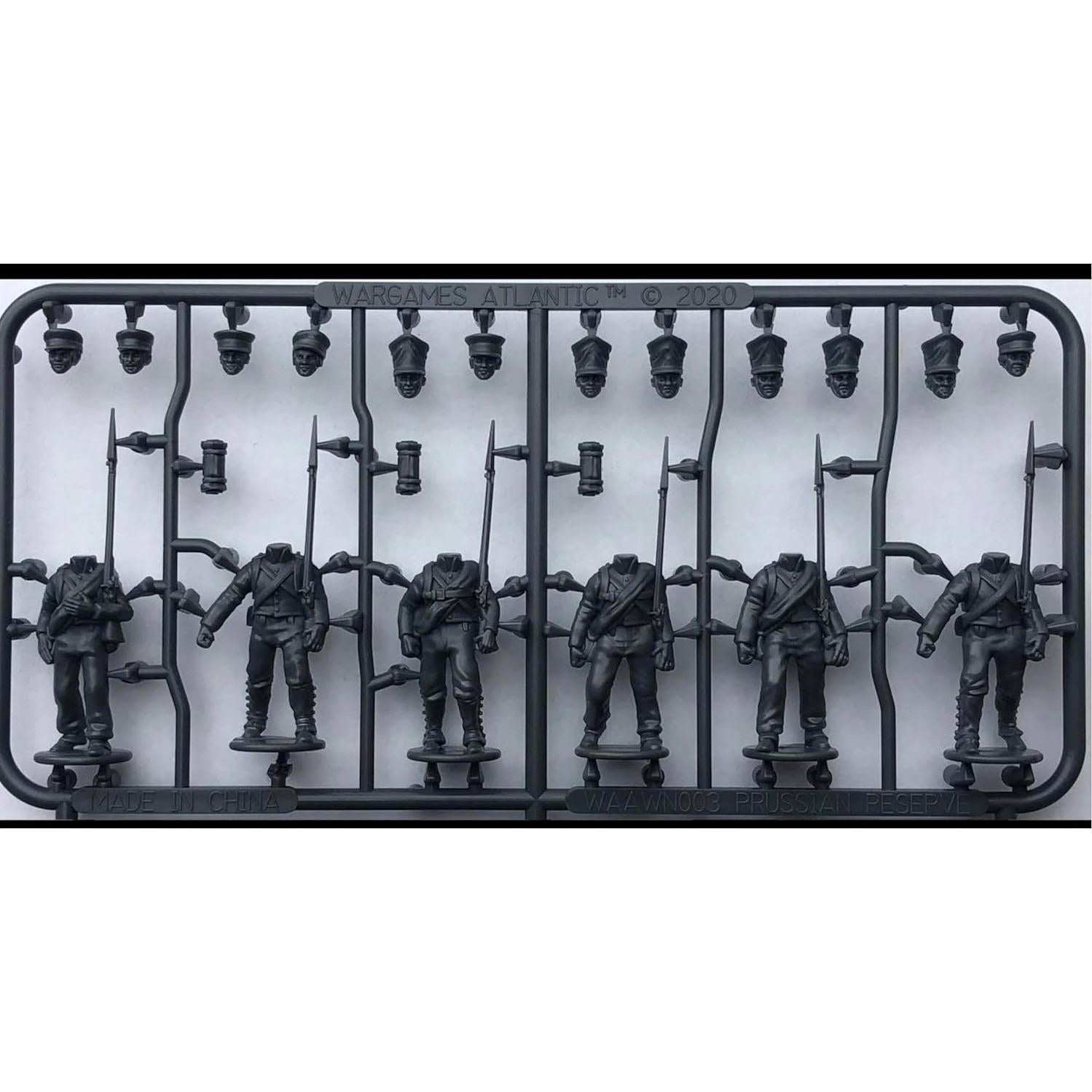 Wargames Atlantic - Reserva Prusiana 1813-1815 - 60 Figuras 28mm