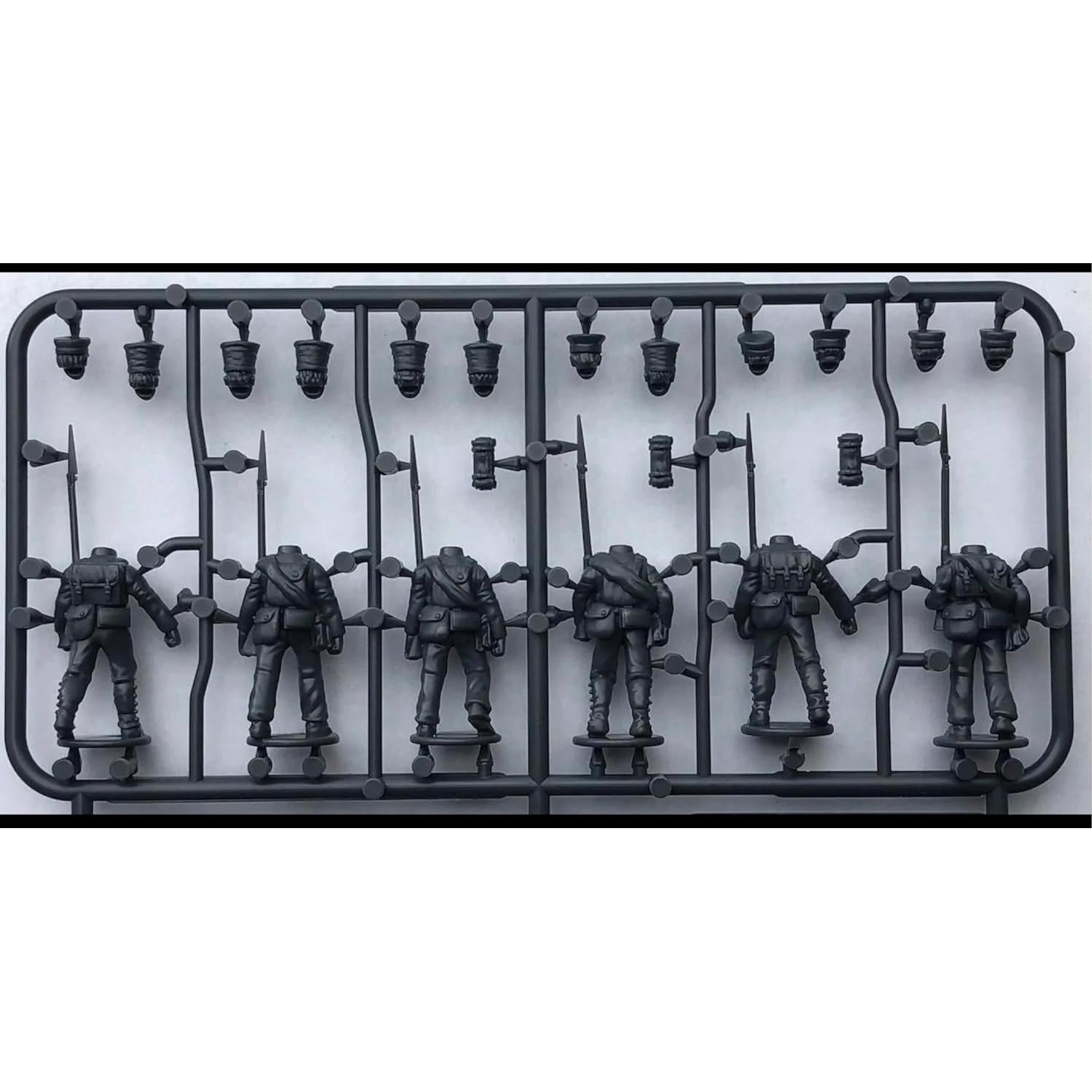 Wargames Atlantic - Reserva Prusiana 1813-1815 - 60 Figuras 28mm