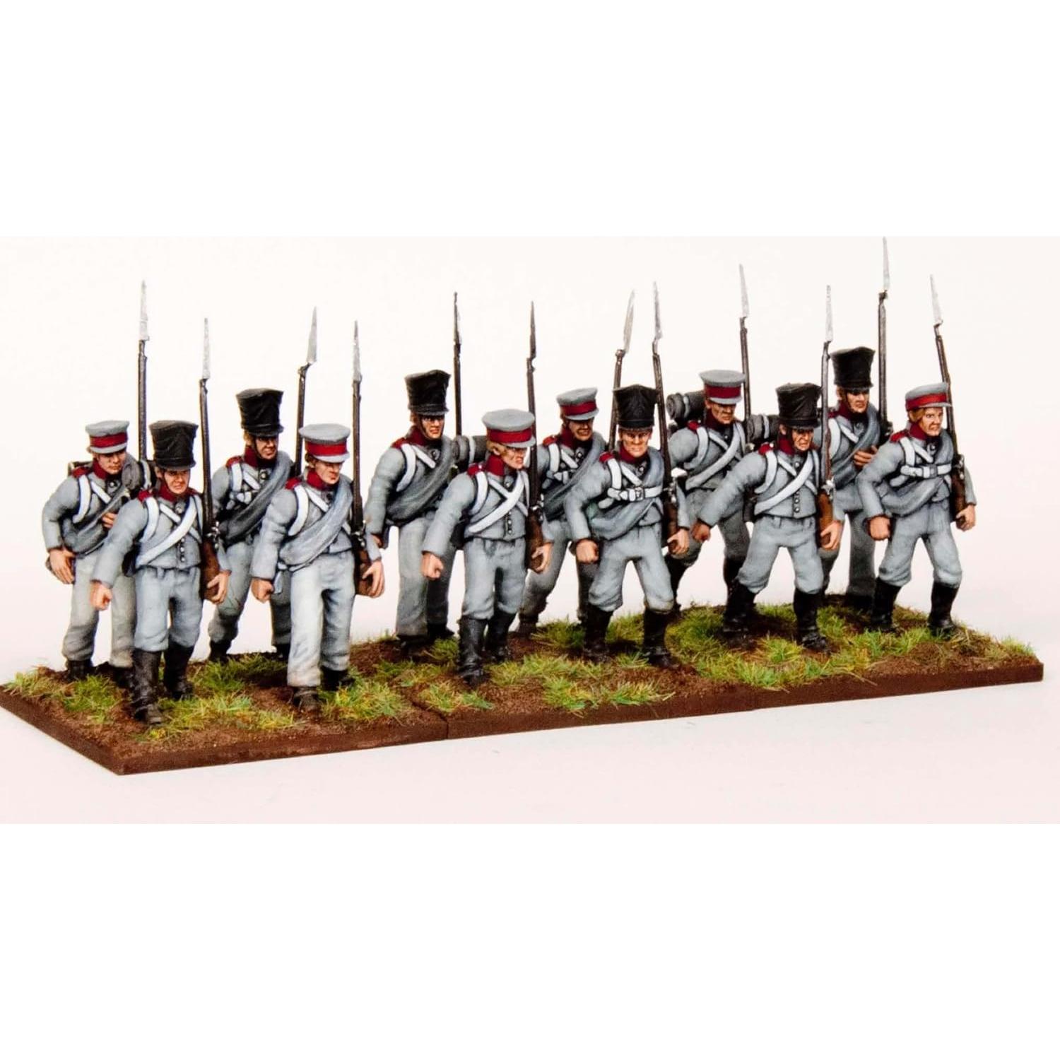 Wargames Atlantic - Reserva Prusiana 1813-1815 - 60 Figuras 28mm