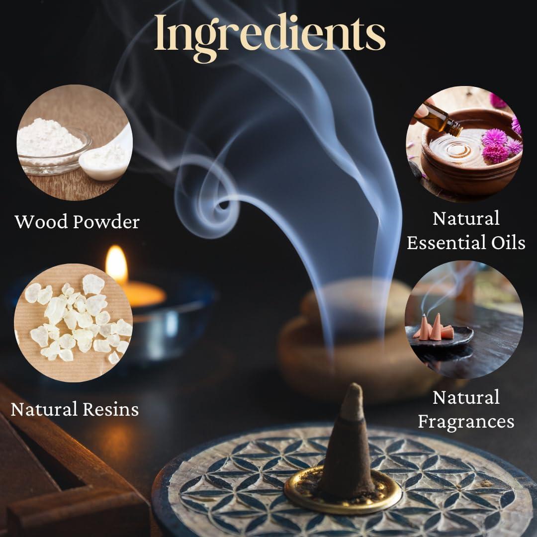 Conos de Incienso Salvia Blanca Bless International - 20 Unidades