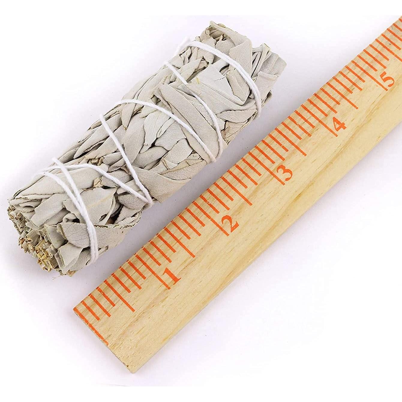 Barras de Salvia Blanca Orgánica Soul Sticks 10 cm Paquete de 3