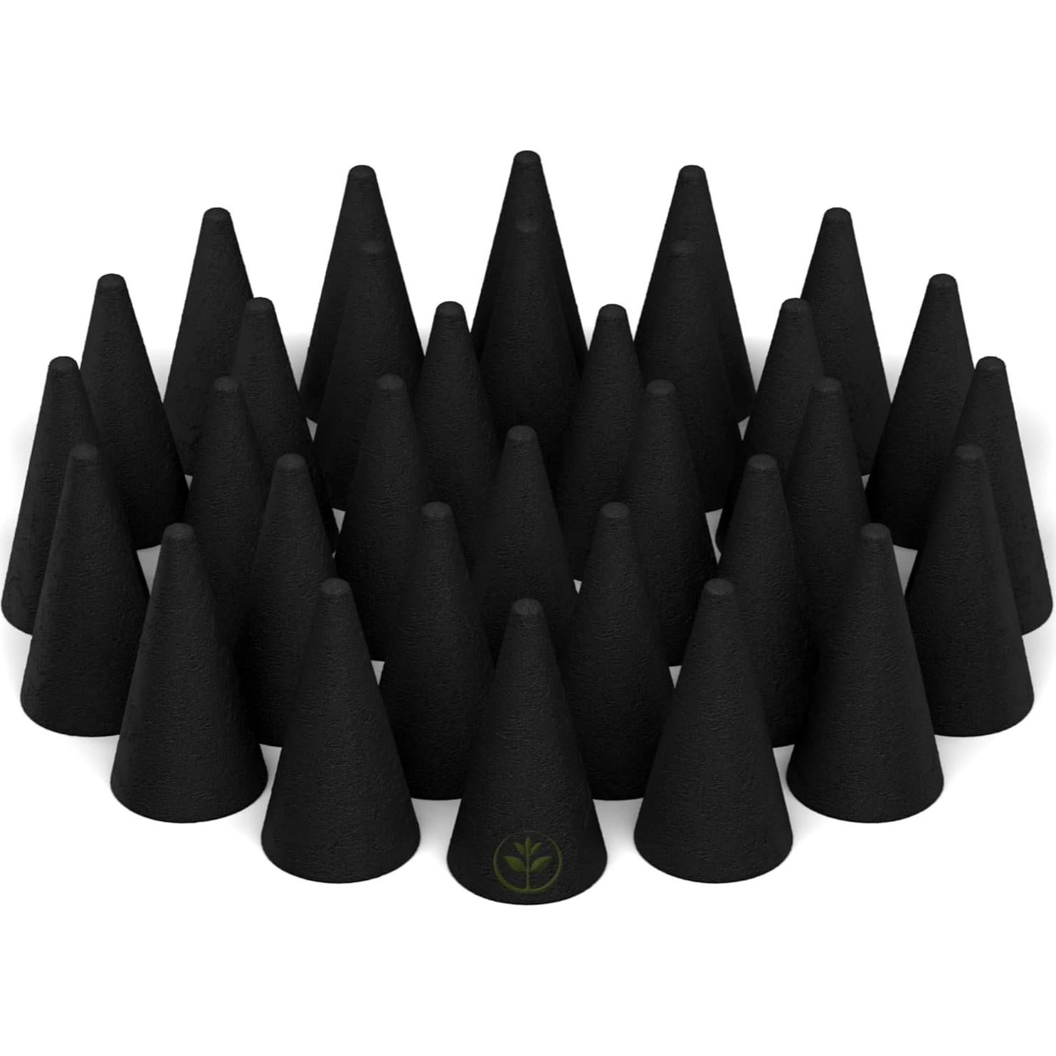 Conos de Incienso de Menta Plant Guru - 50 Unidades - Hechos a Mano