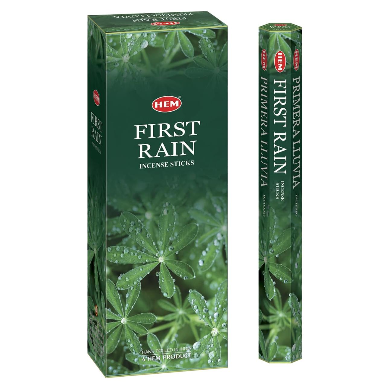 Varitas de Incienso HEM Primera Lluvia - 120 Varitas, 20g