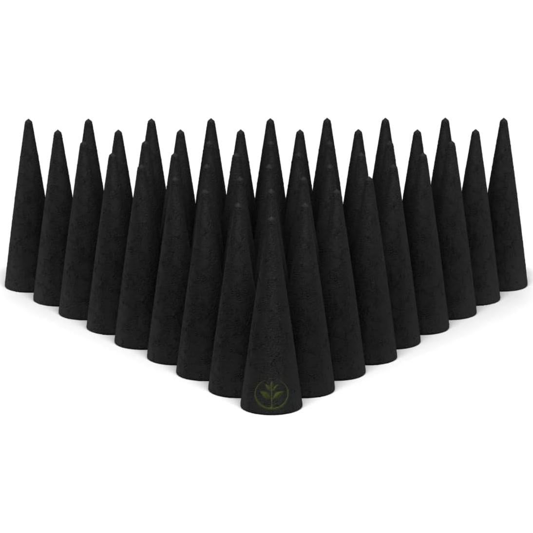 Conos de Incienso de Menta Plant Guru - 60 Unidades - Quema Limpia