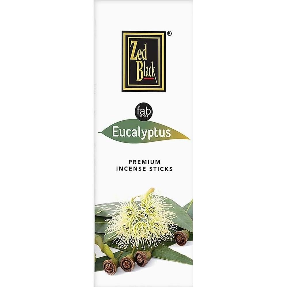 Incienso Eucalipto ZED BLACK - 120 varitas aromáticas