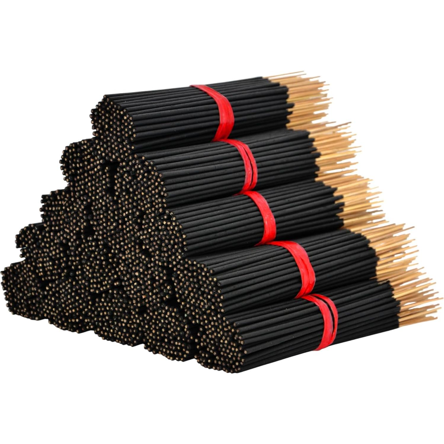 Incienso Natural Coco Negro Plant Guru 18 cm - 100 Varitas