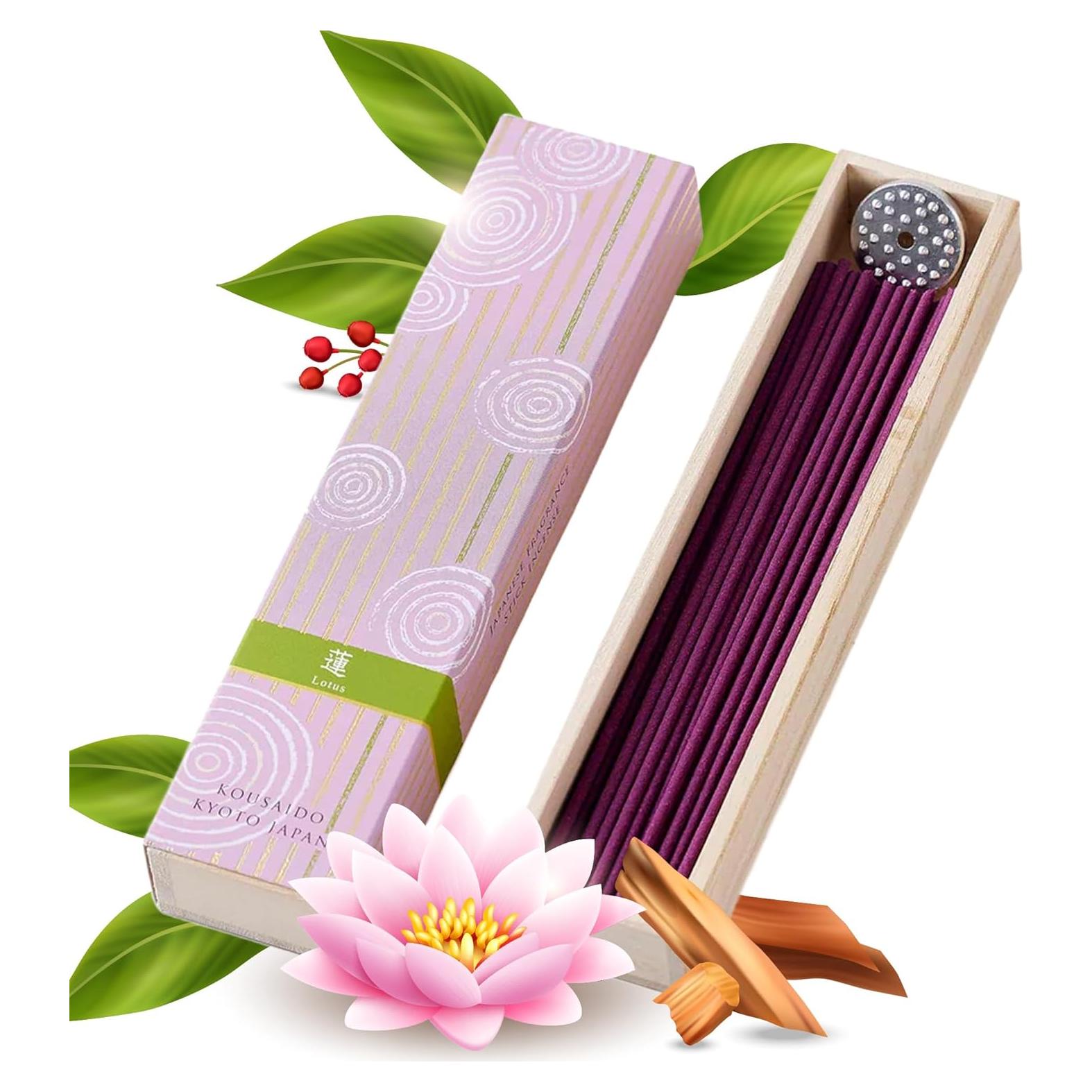 Incienso de Sándalo Hasegawa Hyakurakuko - 40 Varillas Largas