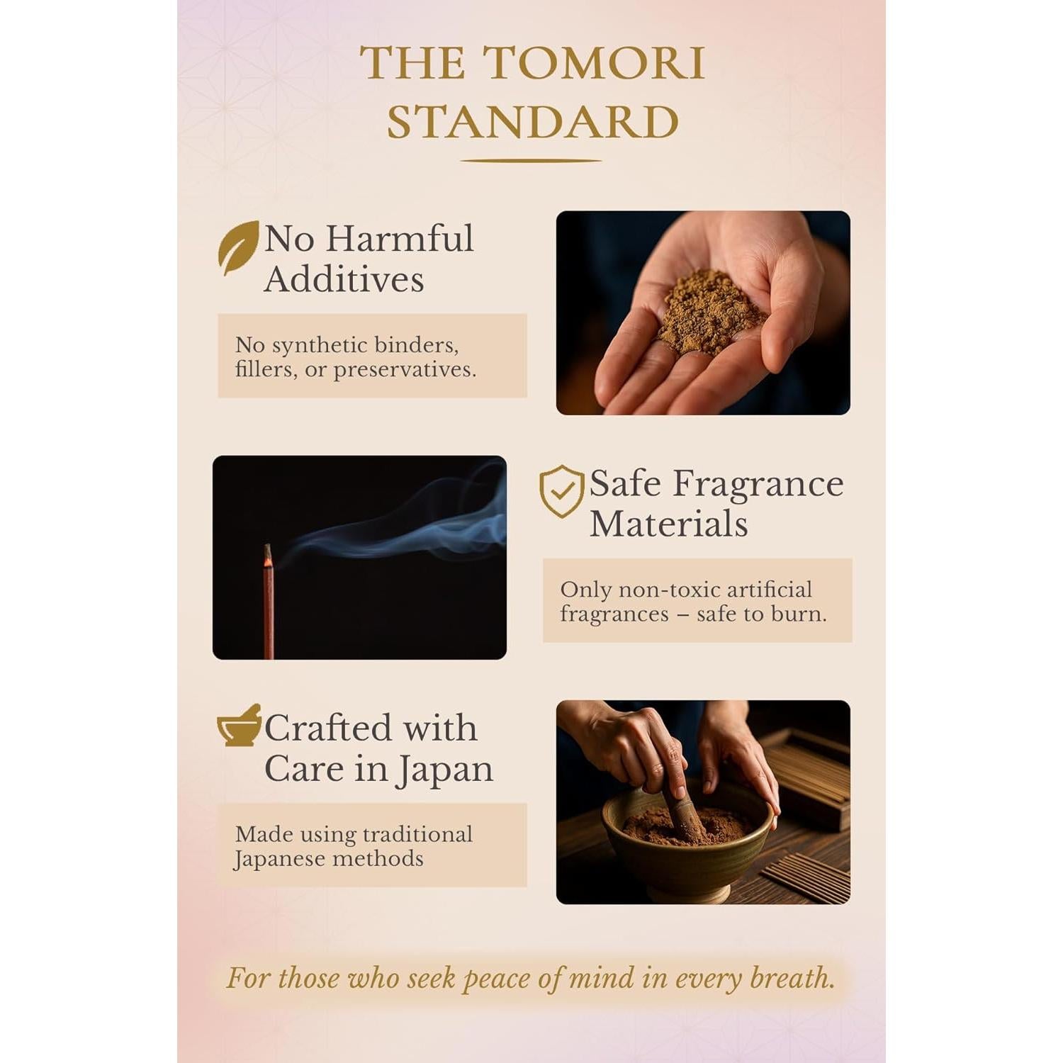 Incienso Japonés de Lujo 60 Varitas Musculo Blanco Bergamota