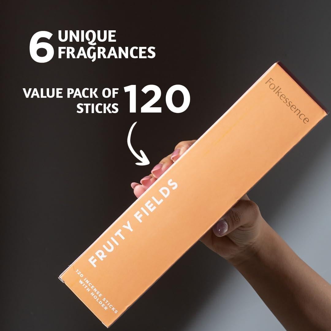 Set de 6 Palitos de Incienso Folkulture - Aromas Naturales