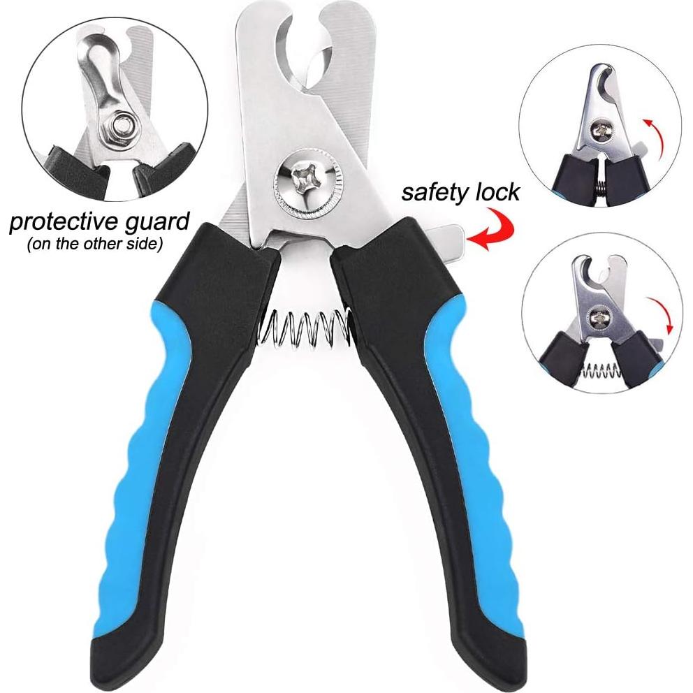 Kit de Tijeras para Perros Xinwang - Acero Inoxidable, 7 Piezas