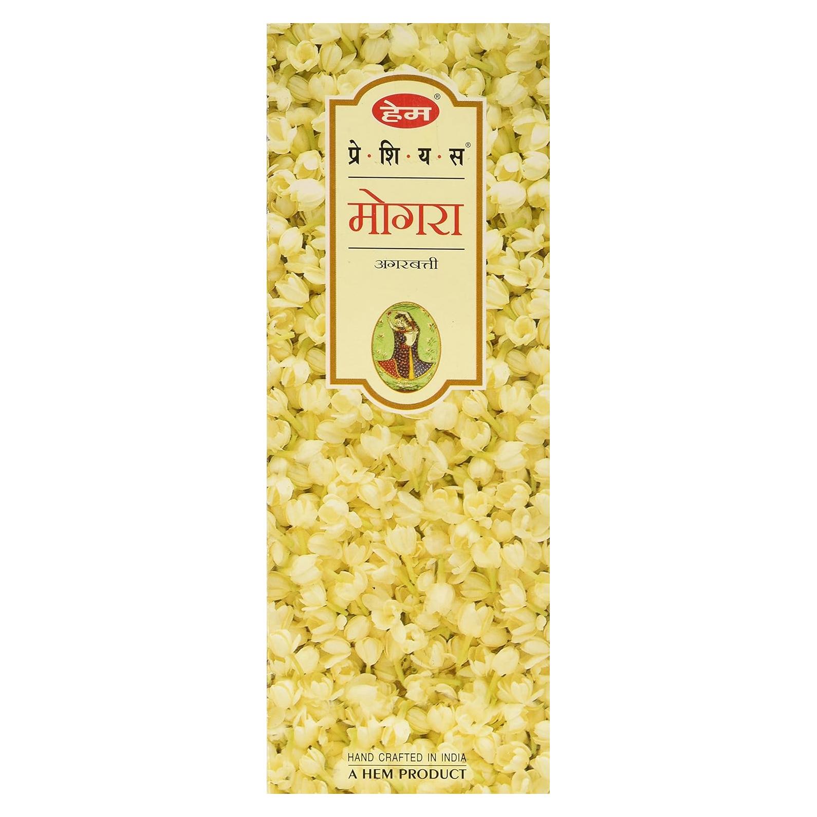 Varitas de Incienso Hem Precious Mogra - 120 Varitas