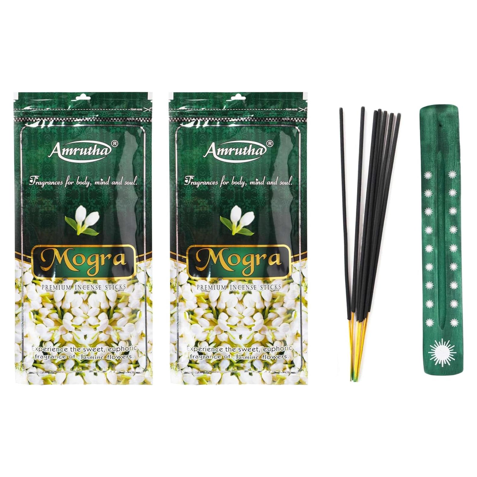 Incienso Premium Mogra Hashcart 250g - 2 Paquetes de 125g