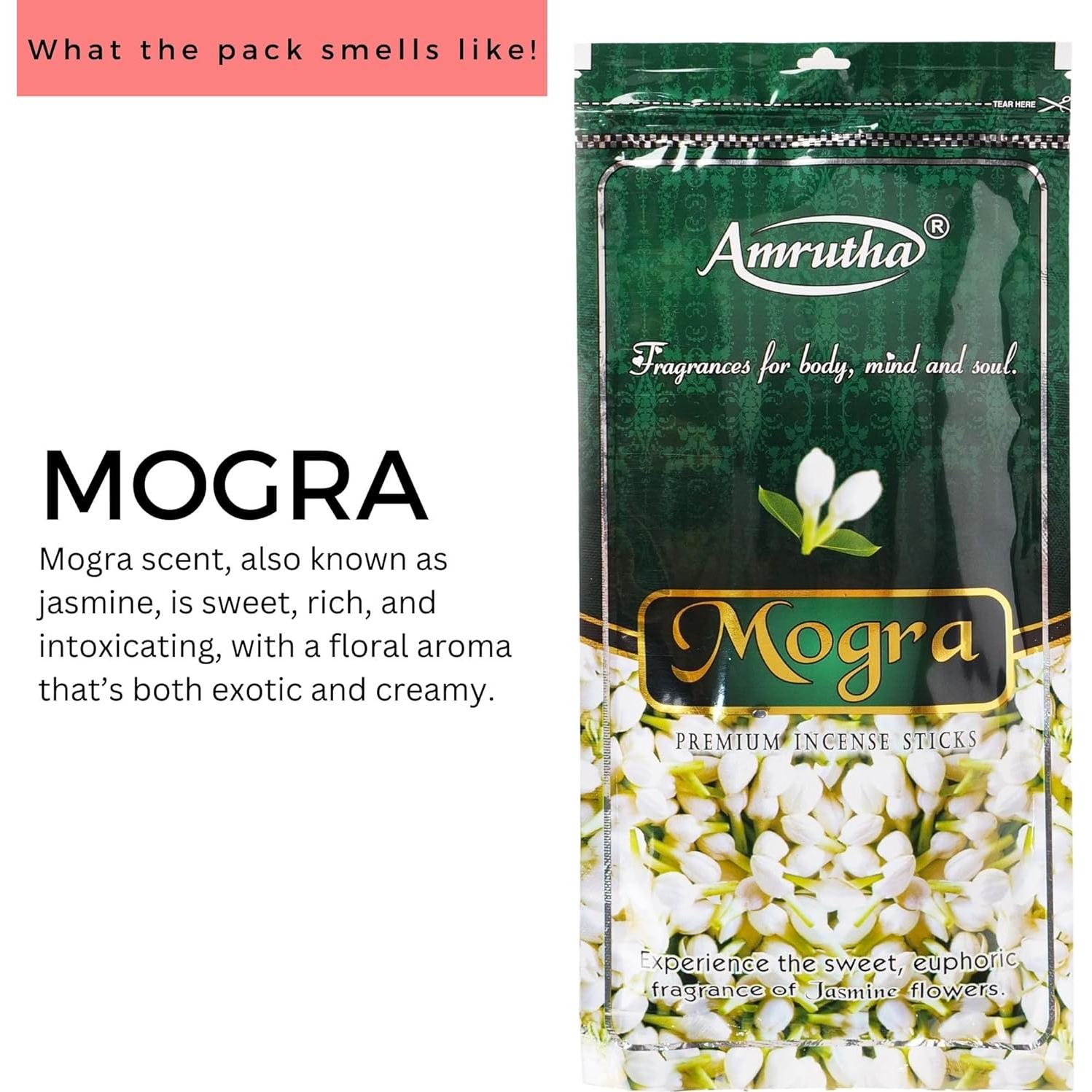 Incienso Premium Mogra Hashcart 250g - 2 Paquetes de 125g