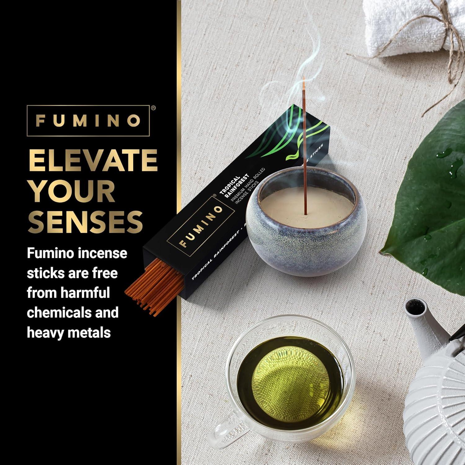 Varitas de Incienso Fumino Tropicales 84 Piezas 170g Hechas a Mano