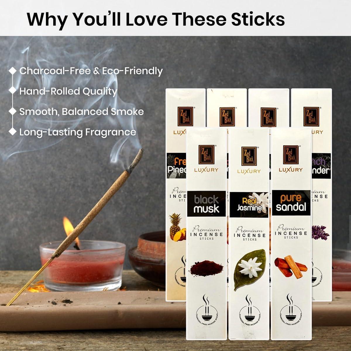 Varitas de Incienso Premium Krishnascents - 7 Fragancias