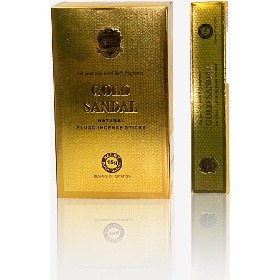 Incienso de Sandalo Dorado Anand 180 Palitos 368g