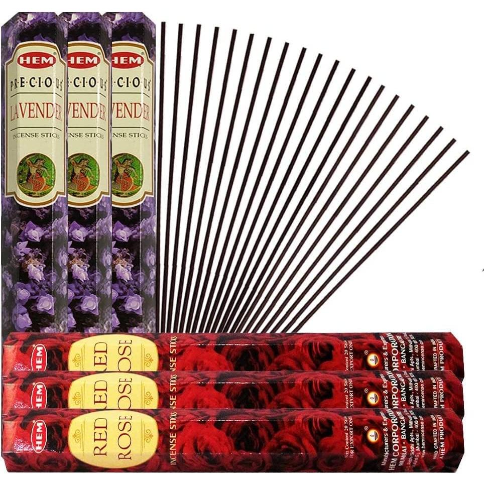 Palitos de Incienso TRUMIRI Lavanda y Rosa 120 Unidades