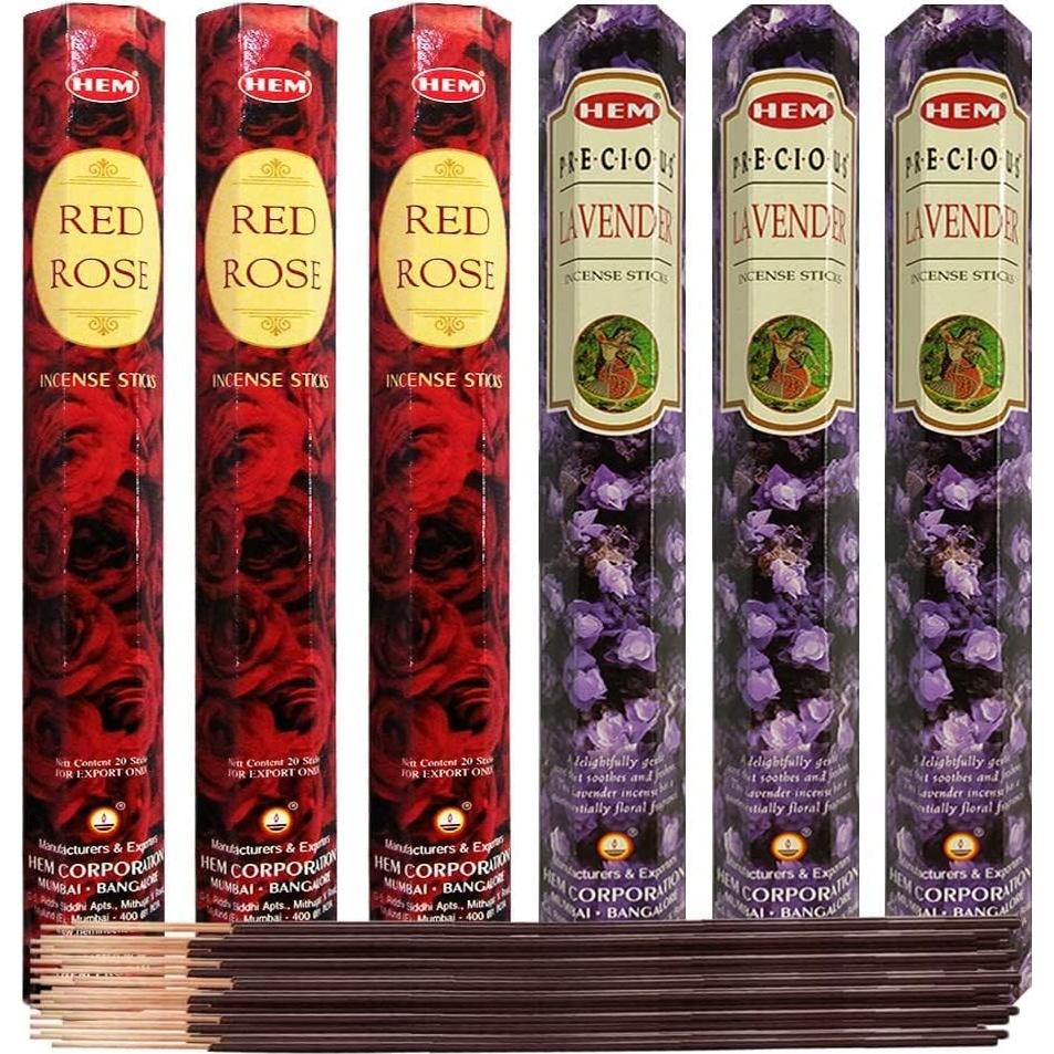 Palitos de Incienso TRUMIRI Lavanda y Rosa 120 Unidades