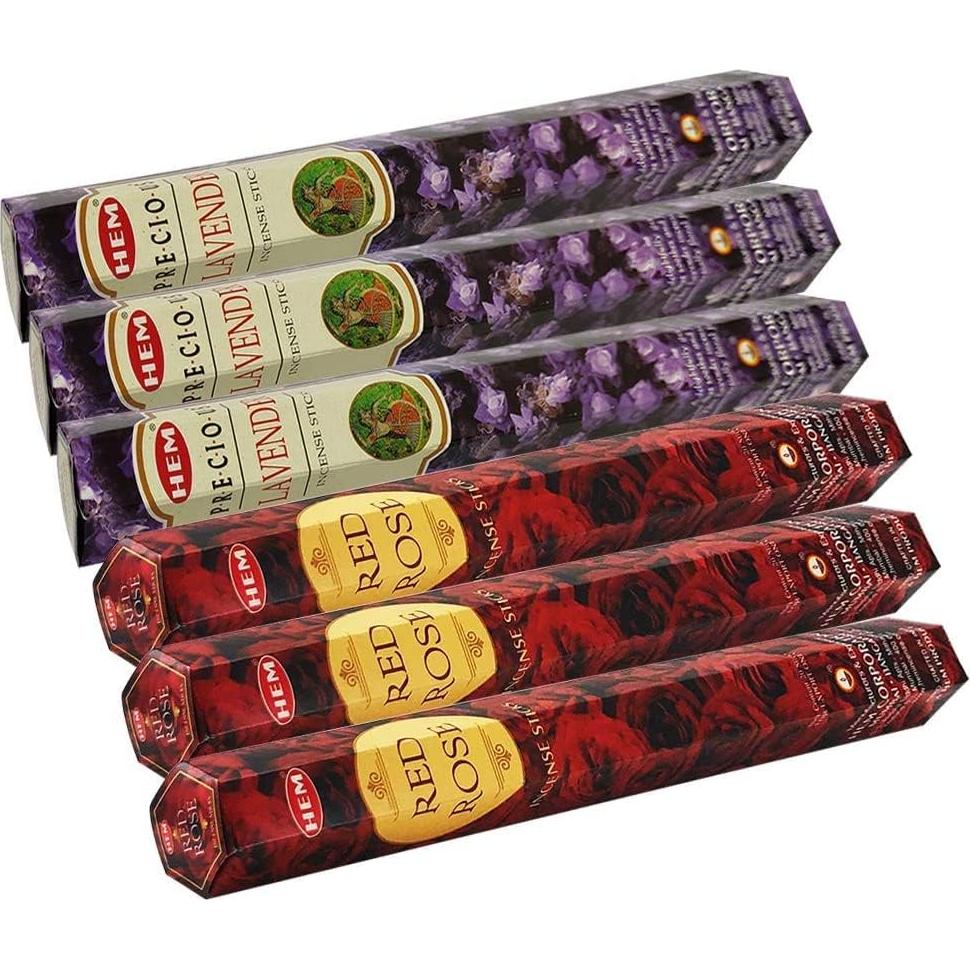 Palitos de Incienso TRUMIRI Lavanda y Rosa 120 Unidades