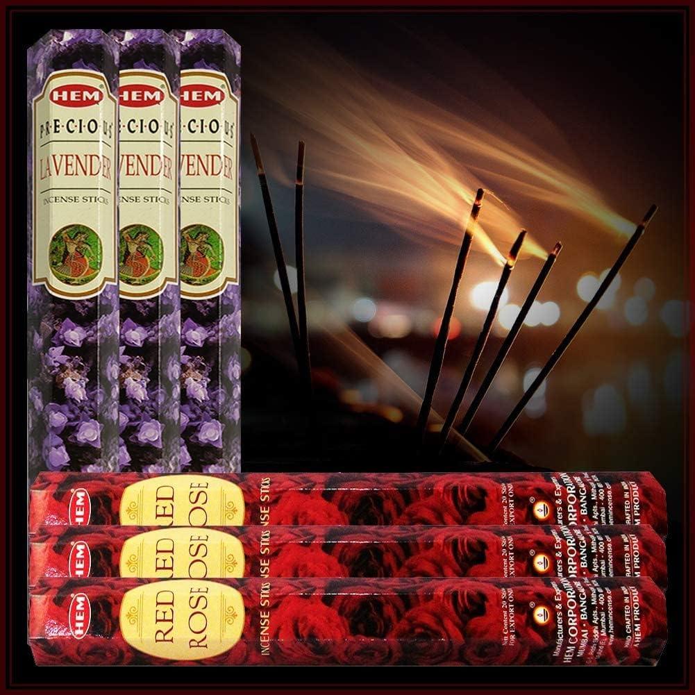 Palitos de Incienso TRUMIRI Lavanda y Rosa 120 Unidades
