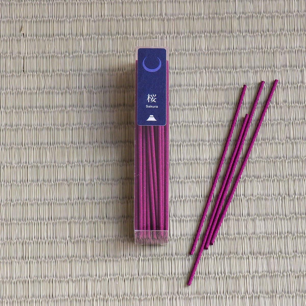 Set de Incienso Sin Humo Asayu Japón - Té Verde y Sakura