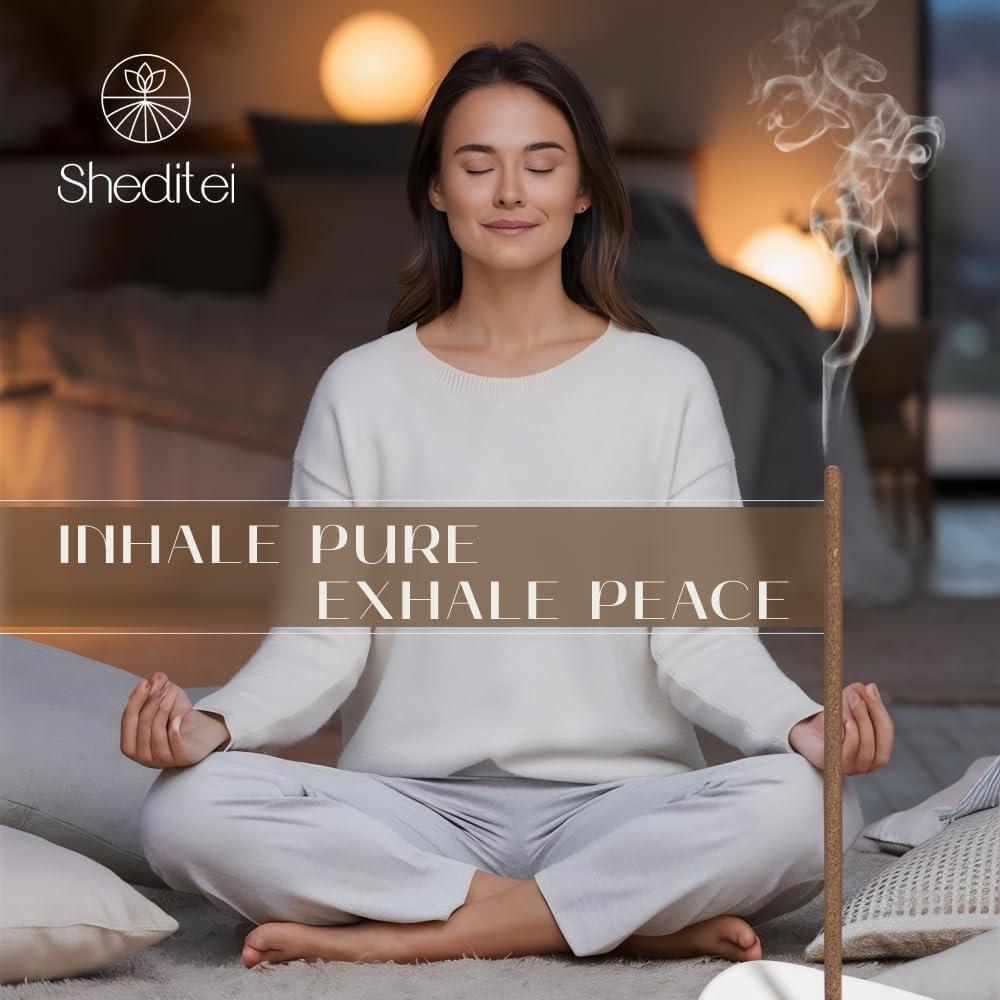 Varitas de Incienso Sheditei Canela Sándalo Lila 30 Unidades