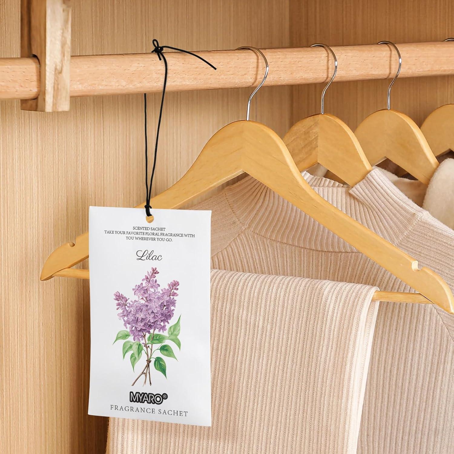 Bolsitas Aromáticas MYARO para Cajones y Armarios - 12 Unidades Lila