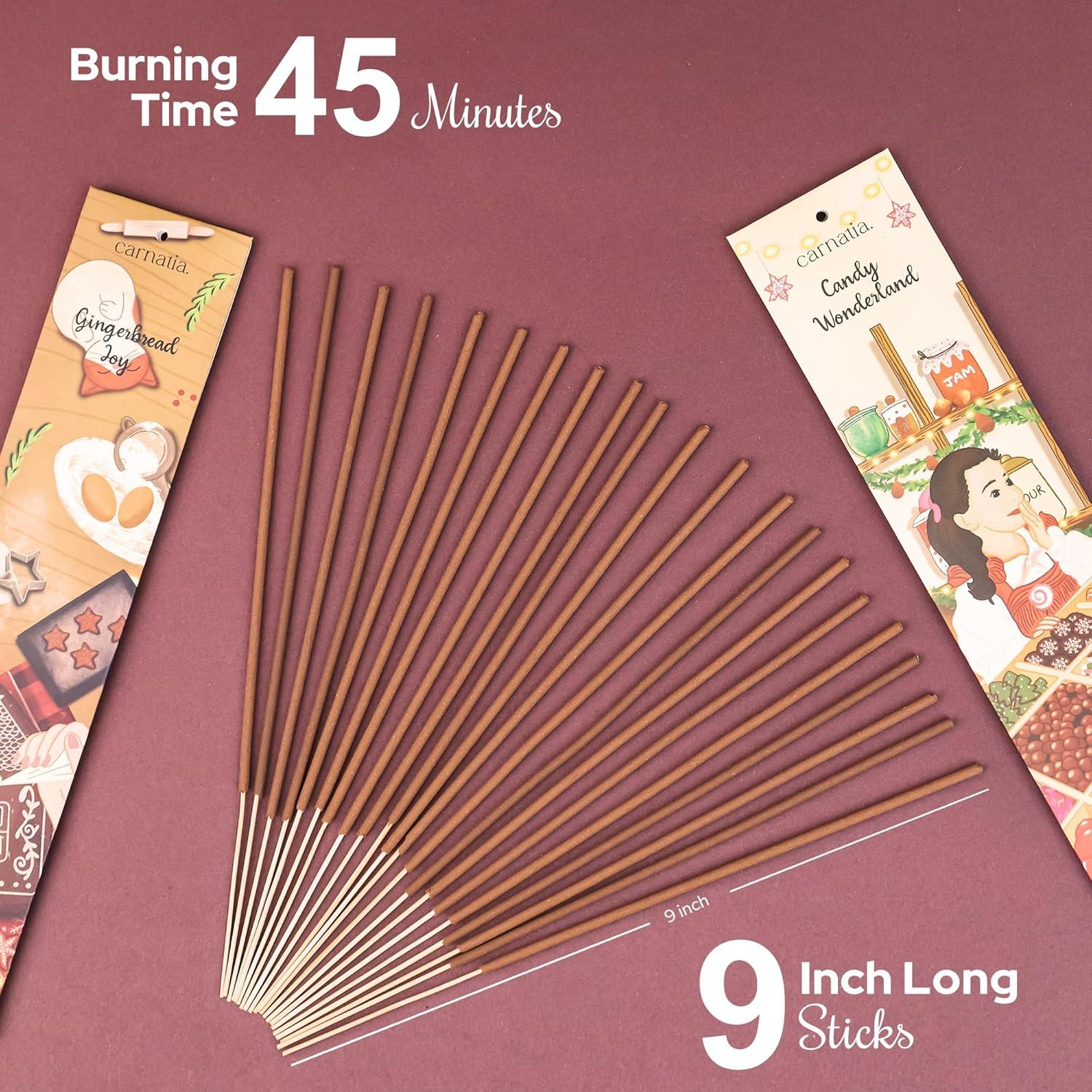 Juego de Incienso Carnatia - 6 Varitas Aromas Panadería