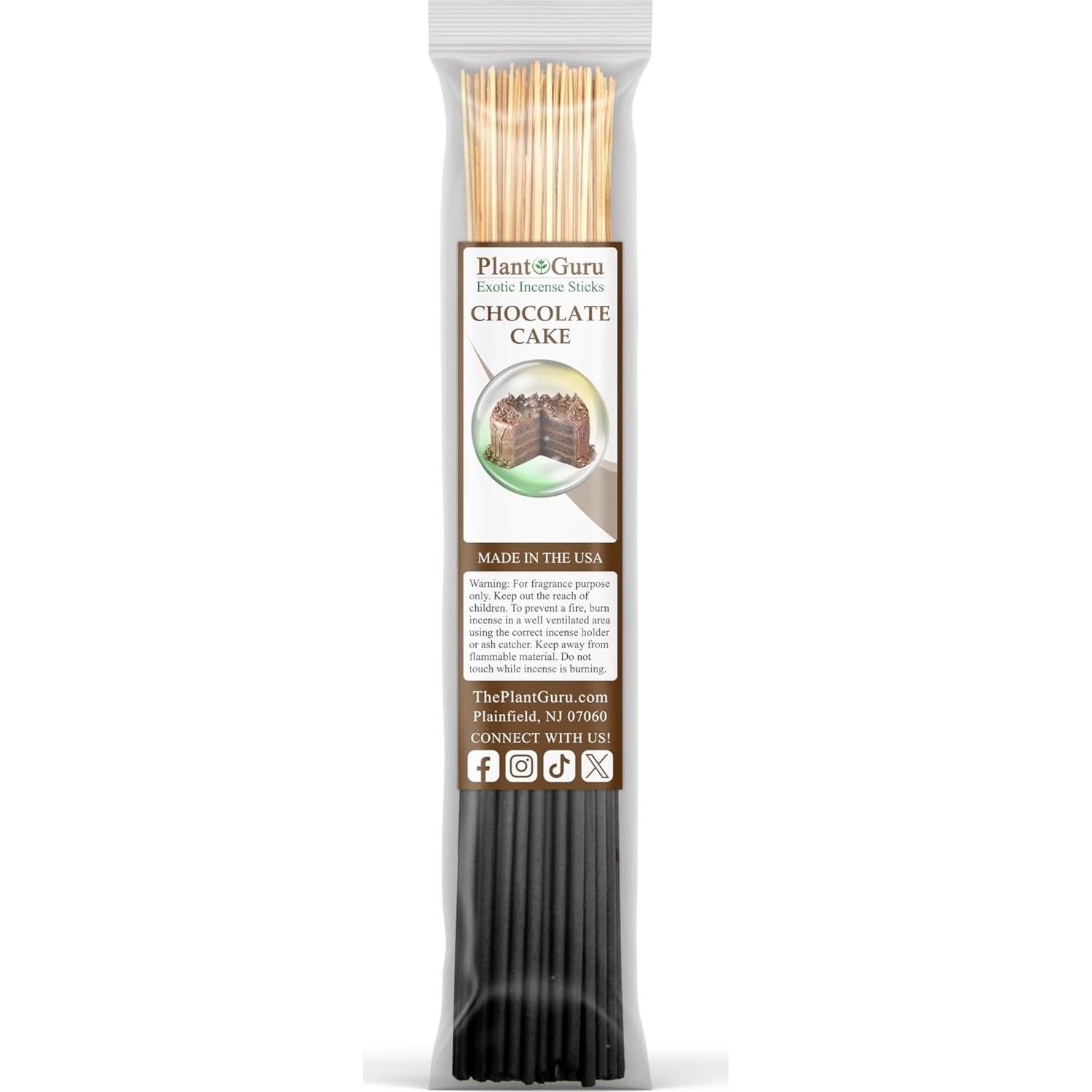 Juego de Incienso de Panadería Plant Guru - 500 Varitas 11"