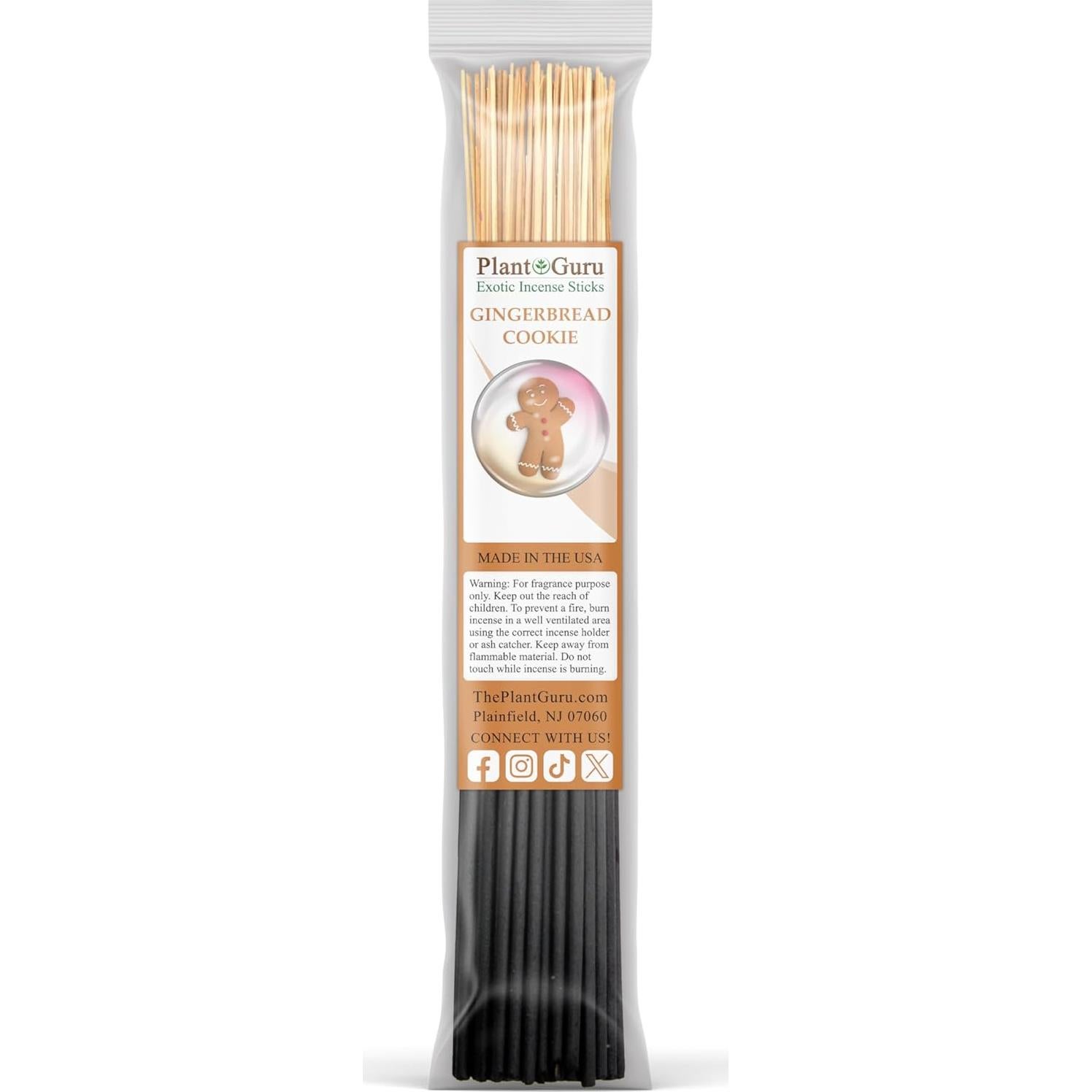 Juego de Incienso de Panadería Plant Guru - 500 Varitas 11"