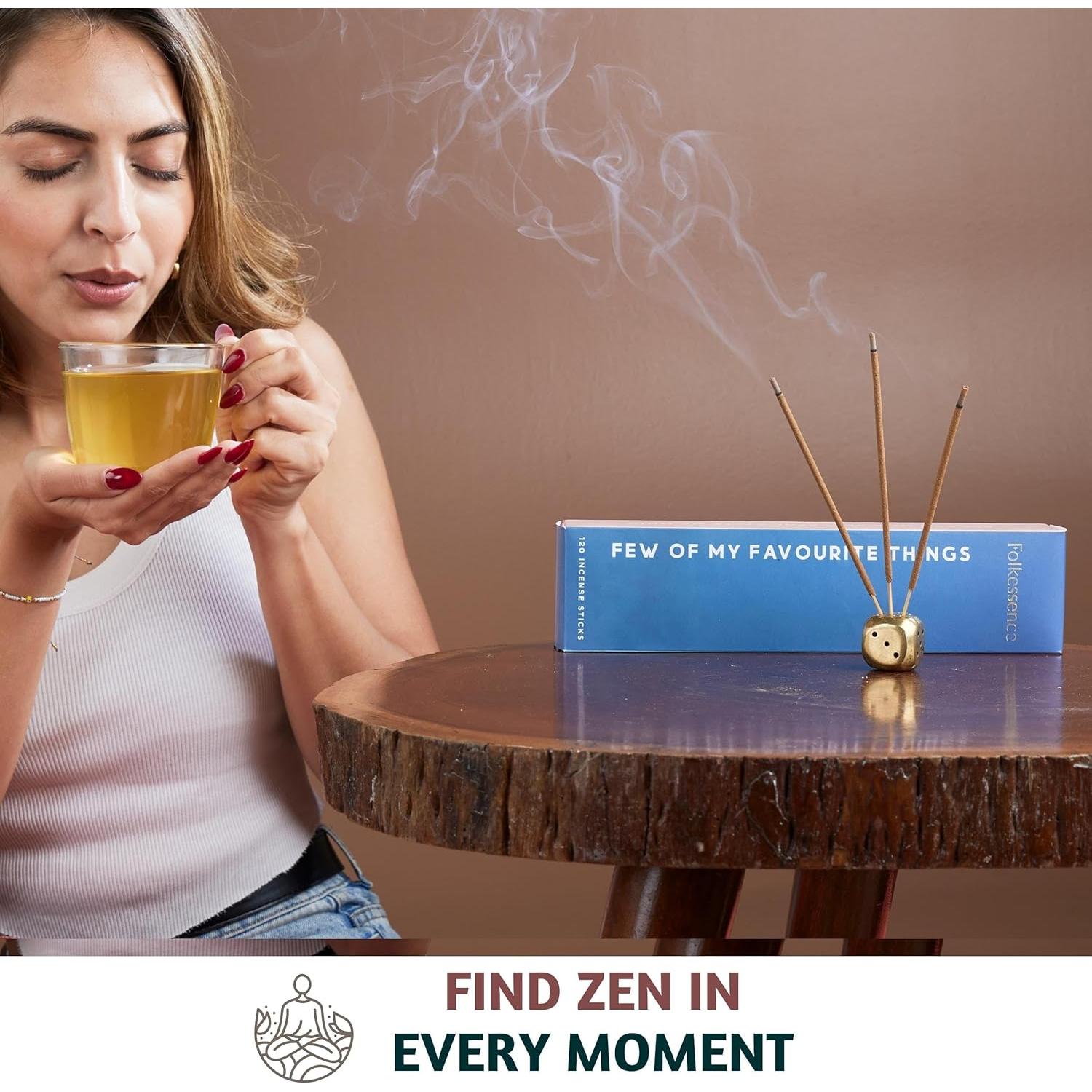 Palitos de Incienso Folkulture - 120 Unidades Aromas de Otoño