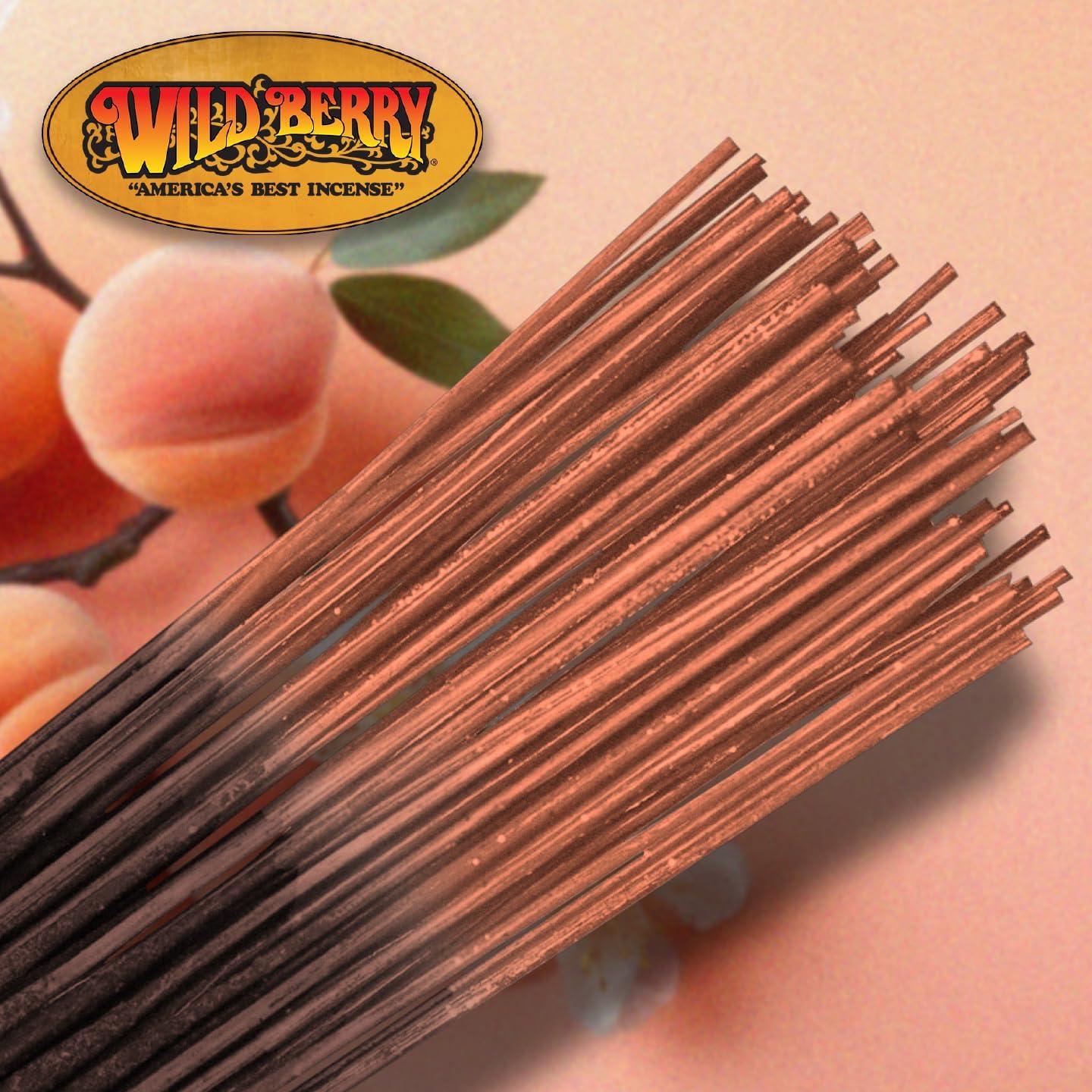 Varitas de Incienso Wild Berry Durazno 100 Unidades Aromáticas