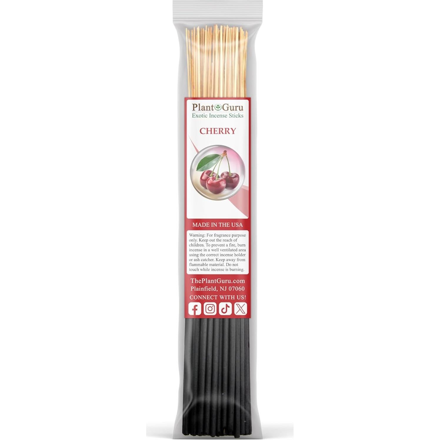 Incienso de Frutas Plant Guru - 500 Varitas 11" (27.94 cm)