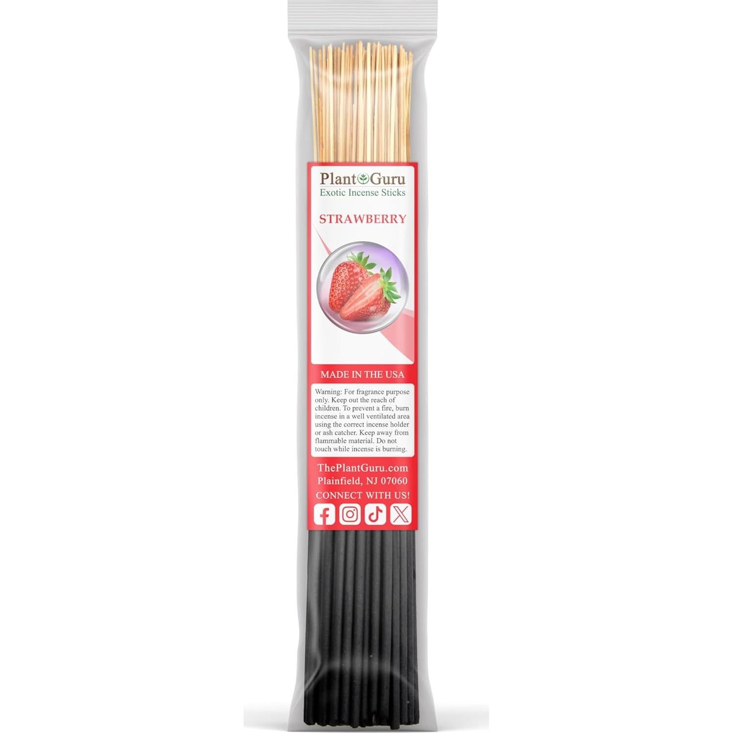 Incienso de Frutas Plant Guru - 500 Varitas 11" (27.94 cm)