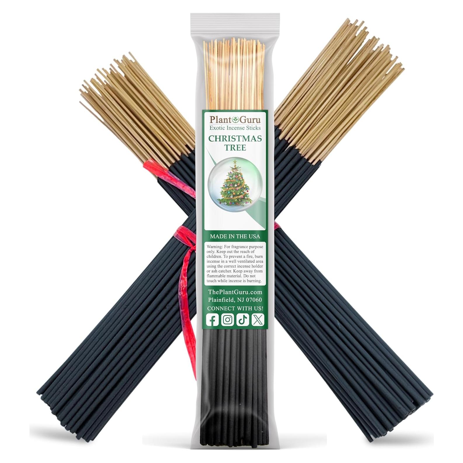 Varitas de Incienso Árbol de Navidad Plant Guru 11 cm - 50 Unidades