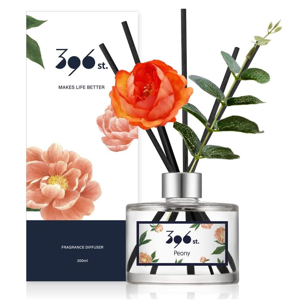 Difusor de caña 396 st. Peonía 200ml Fragancia para el hogar