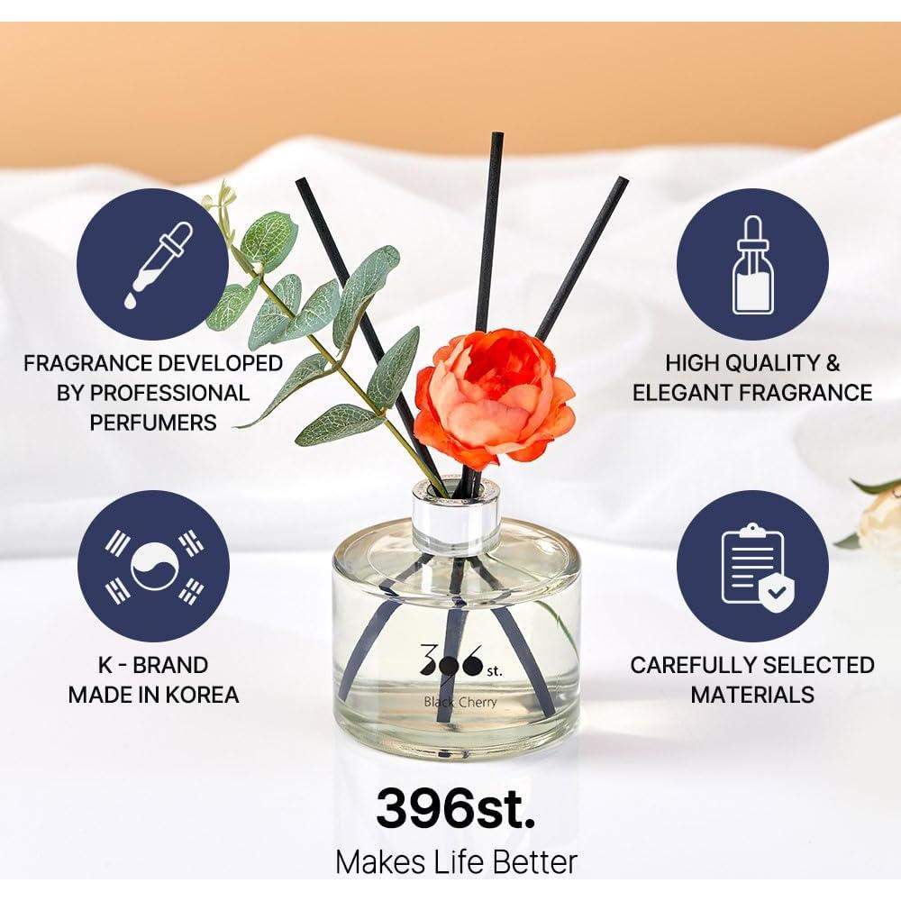 Difusor de caña 396 st. Peonía 200ml Fragancia para el hogar