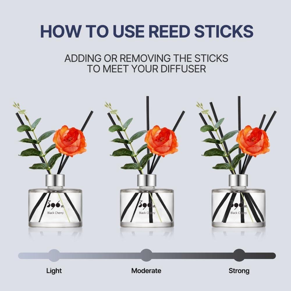 Difusor de caña 396 st. Peonía 200ml Fragancia para el hogar