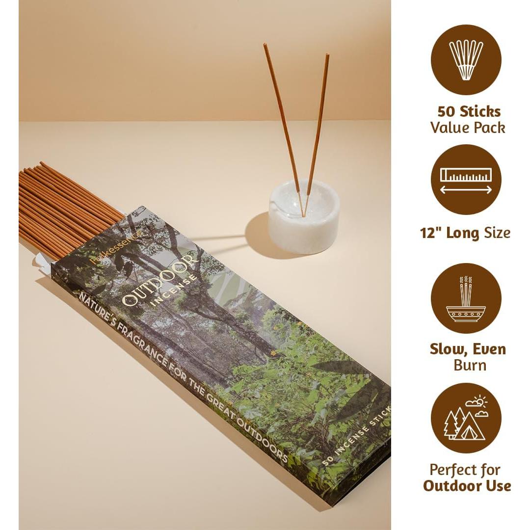 Varitas de Incienso Folkulture 50 Unidades 30 cm Citronela