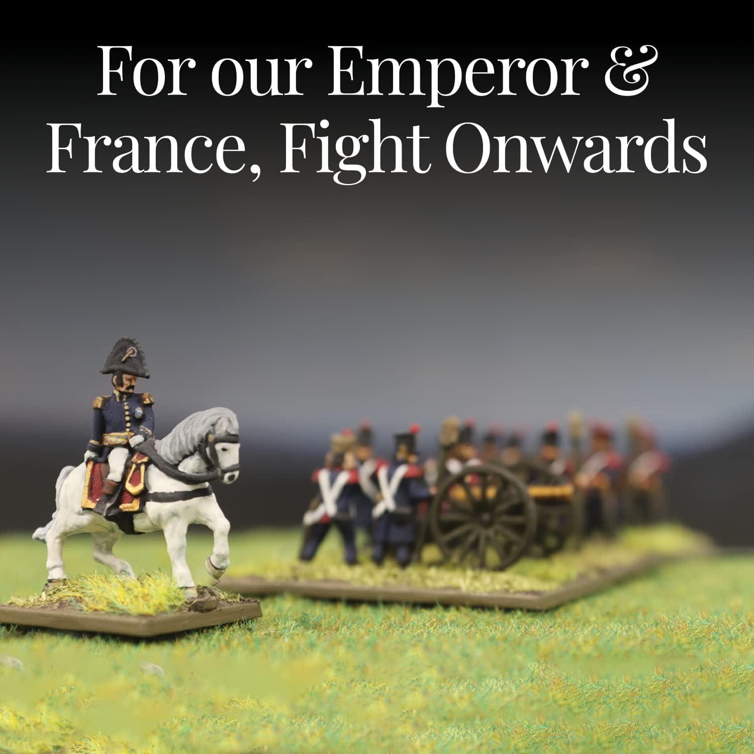 Conjunto Brigada Infantería Francesa Waterloo Wargames 80 Figuras