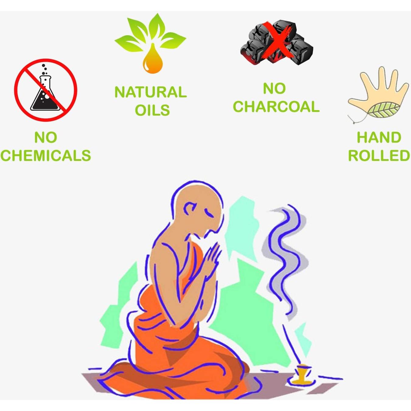 Varitas de Incienso Satya Nag Champa - Paquete de 12 Aromas 15g