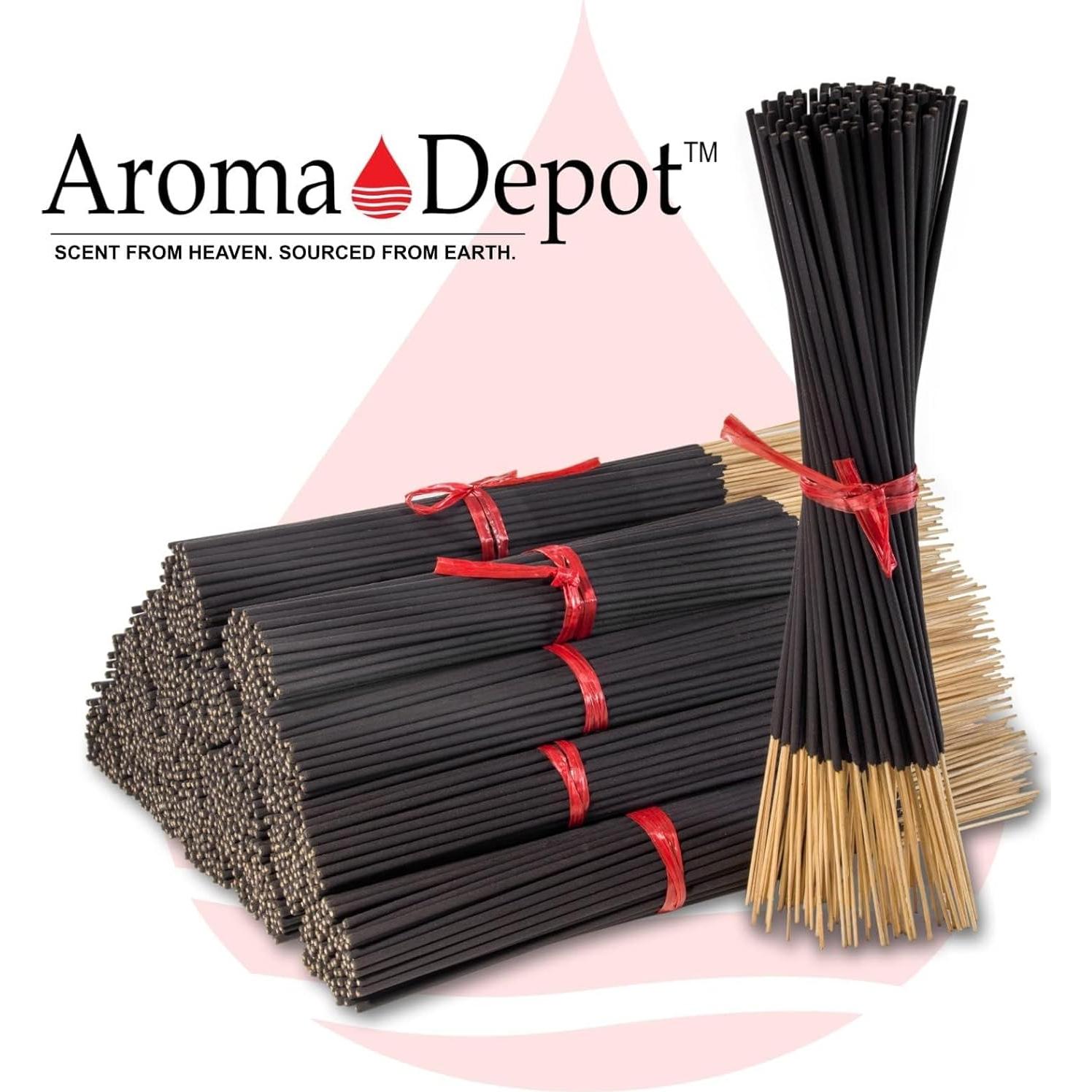 Conjunto de Incienso Aroma Depot 11" - 500 Varitas Variadas