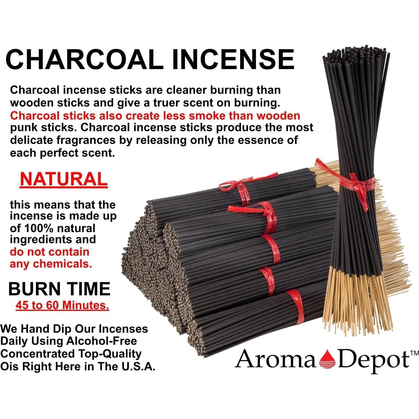 Conjunto de Incienso Aroma Depot 11" - 500 Varitas Variadas