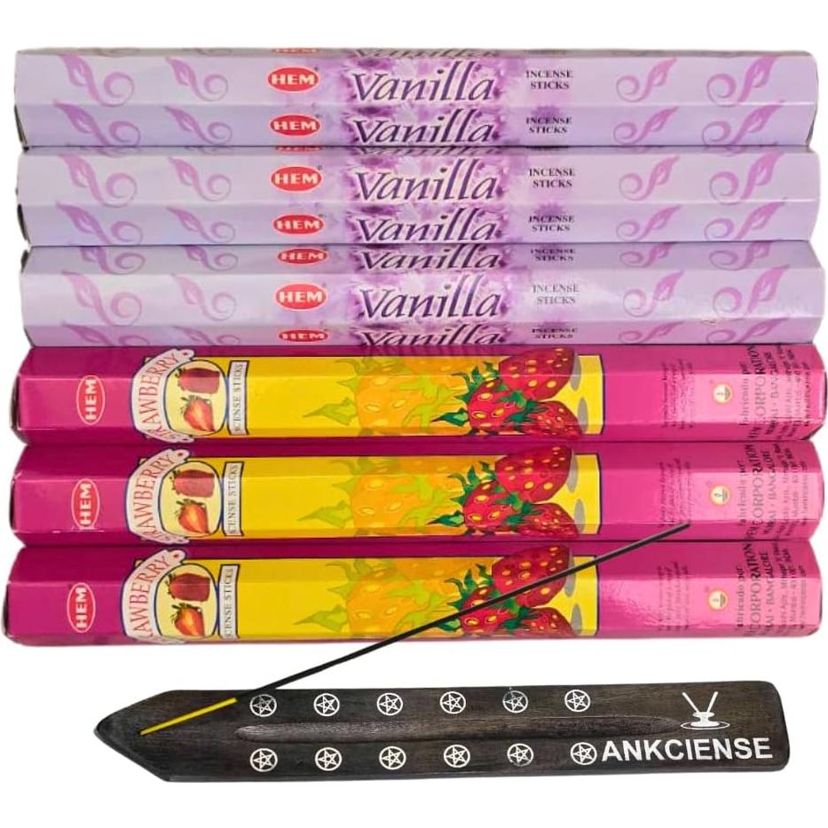 Incienso Variedad Sándalo y Vainilla ANKCIENSE 120 Varillas