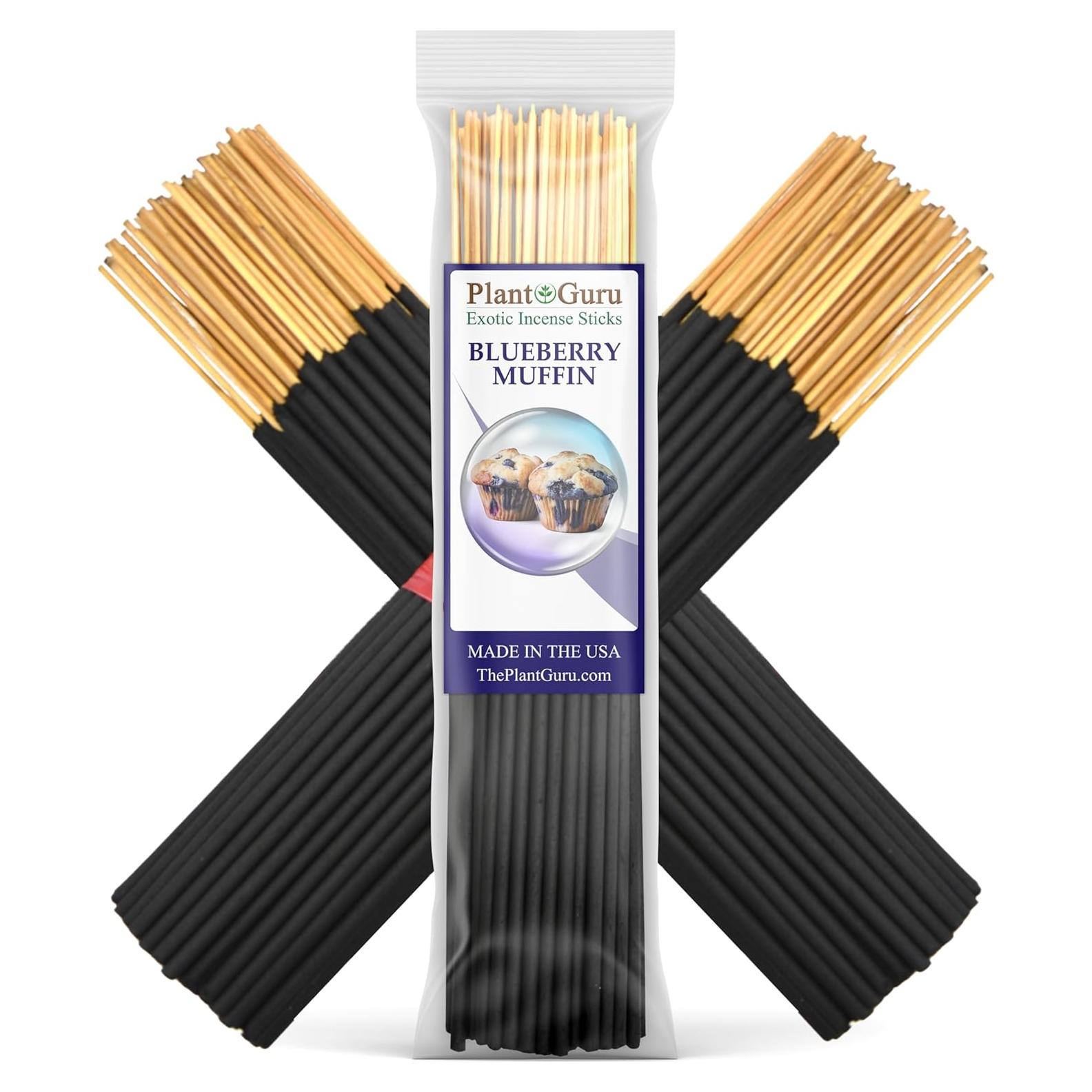 Incienso Muffin de Arándano Plant Guru - 100 Varitas 17.78 cm