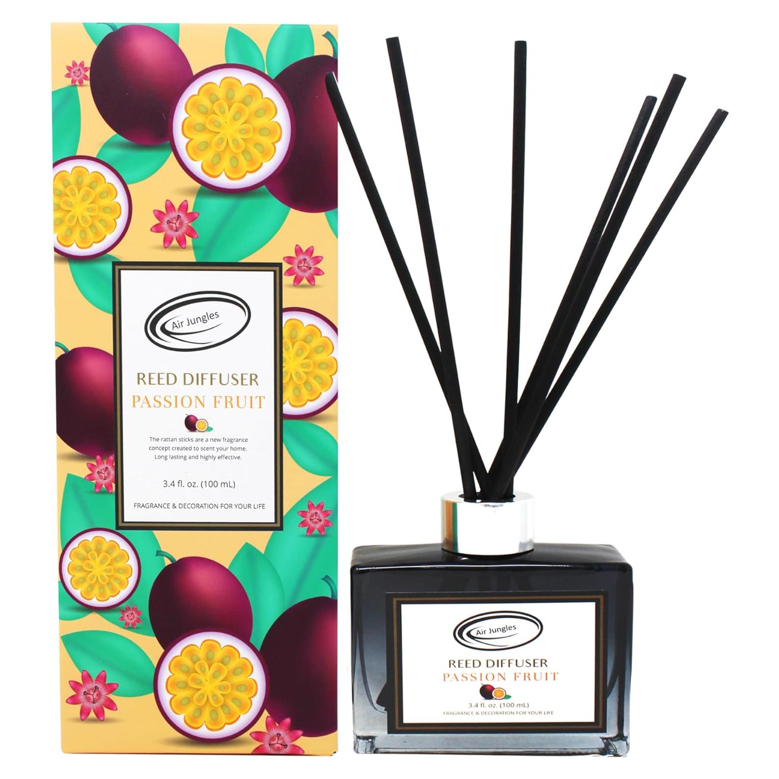 Difusor de caña Air Jungles 100 ml Fruta de la Pasión