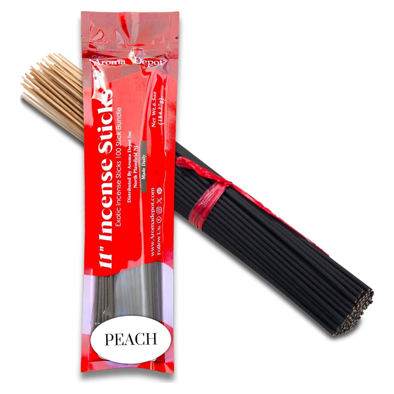 Varitas de Incienso Aroma Depot Fantasía de Durazno 85-100 Unidades